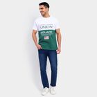 Men's 100% Cotton T-Shirt, गहरा हरा, small image number null